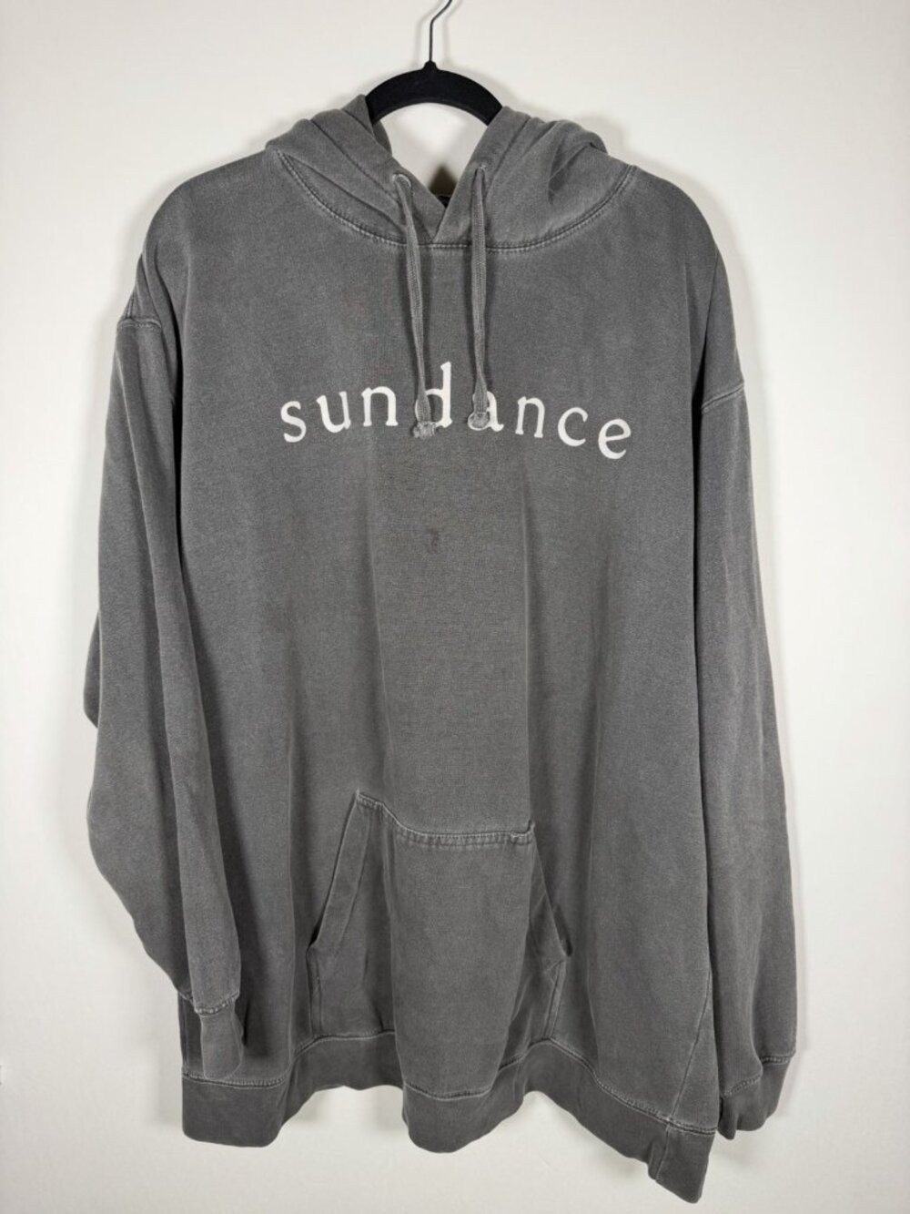 Sundance film festival Utah oversized logo loungewear soft black hoodie XL